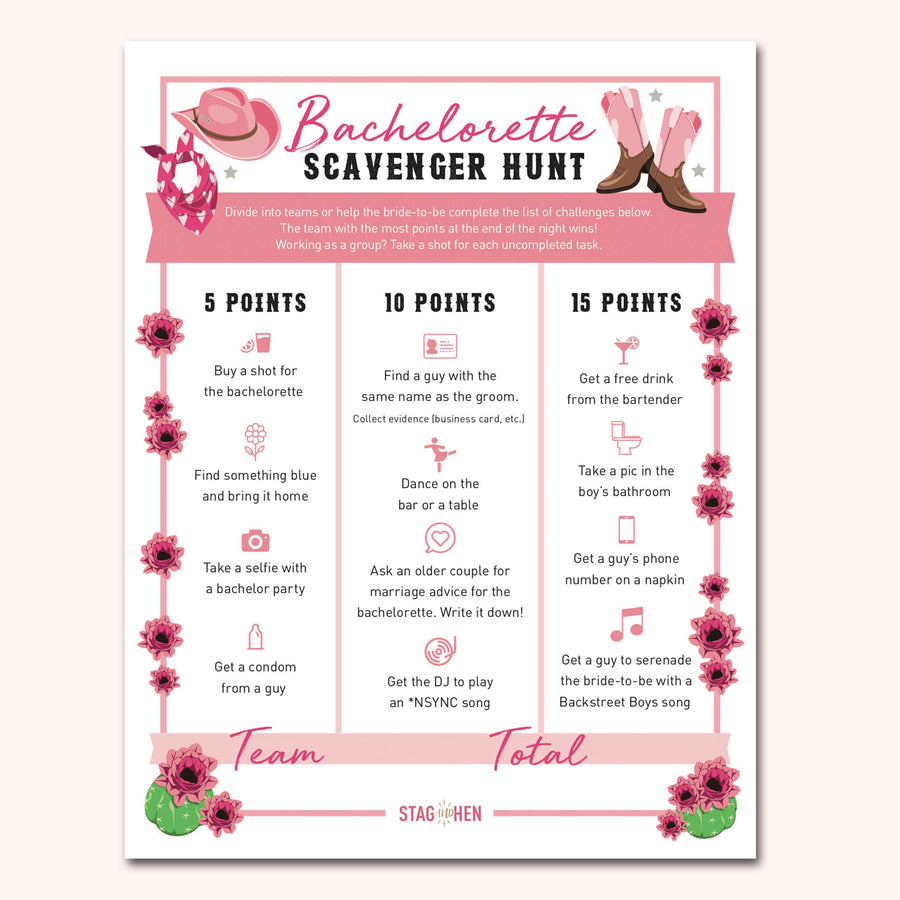 nashville-printable-bachelorette-party-games-digital-pdf-download-stag-hen for Free Printable Bachelorette Scavenger Hunt Nashville Printable Bachelorette Party Games (Digital PDF Download) | Stag & Hen for Free Printable Bachelorette Scavenger Hunt