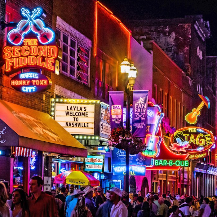 Nashville Bachelorette Party Ideas - Bar Hopping on Broadway