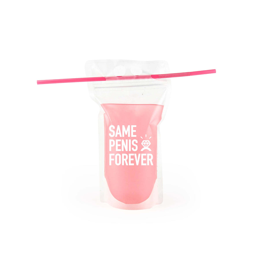 Same Penis Forever Drink Pouches