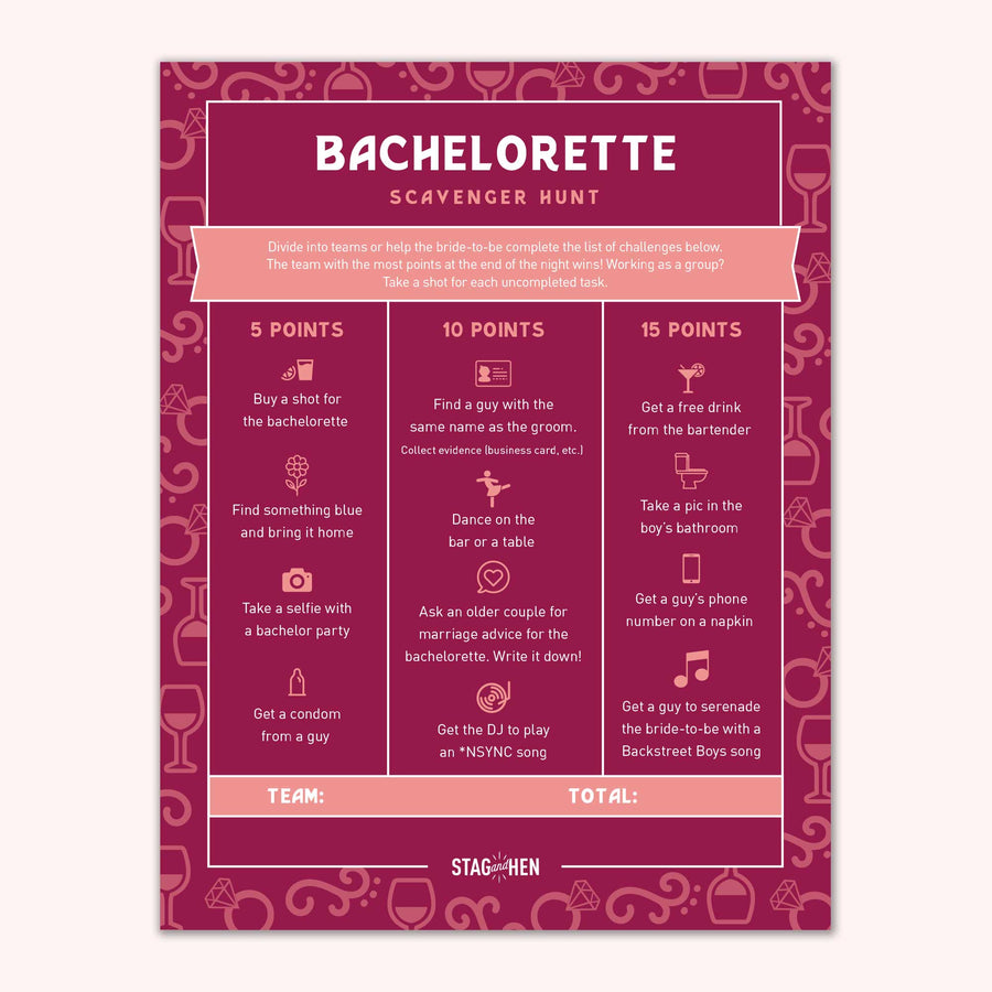 Printable Bachelorette Party Games | Vino Before Vows Winery, Wine Country, Vineyard | Scavenger Hunt, Groom Quiz, Bachelorette Quiz | Digital Download, PDF