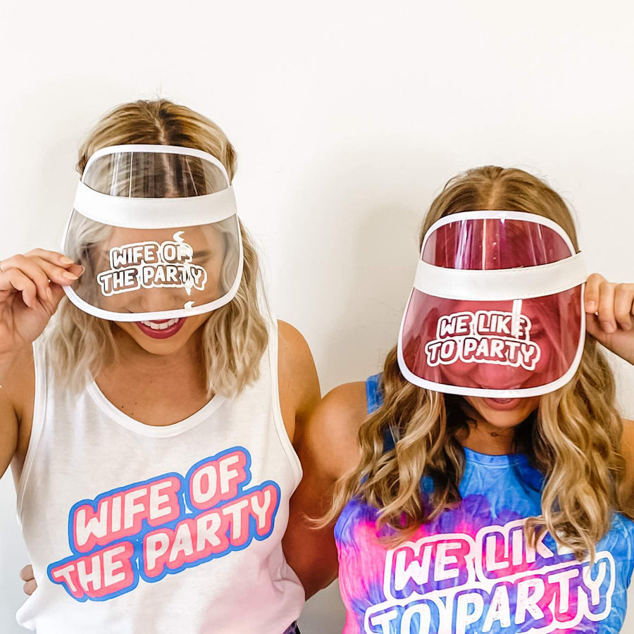 Wife Of The Party Retro Sun Visors