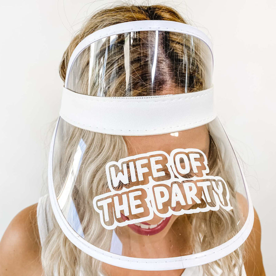 Wife Of The Party Retro Sun Visors