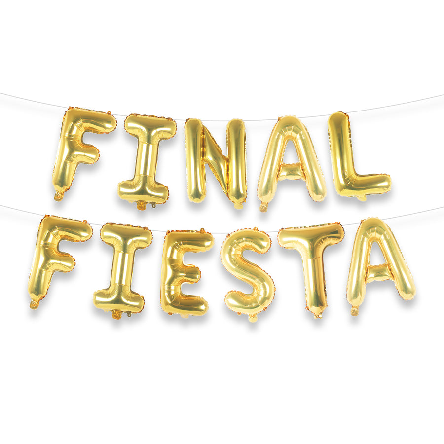 Final Fiesta Balloon Letter Kit - Stag & Hen