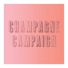 Champagne Campaign Bachelorette Party Napkins