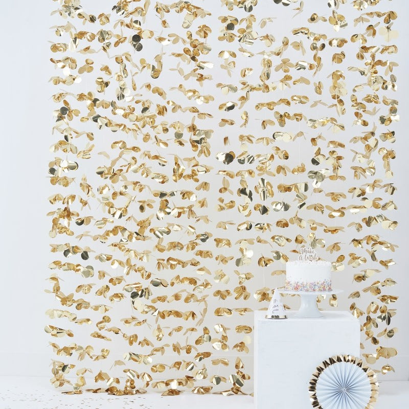 Gold Photo Booth Backdrop - Stag & Hen